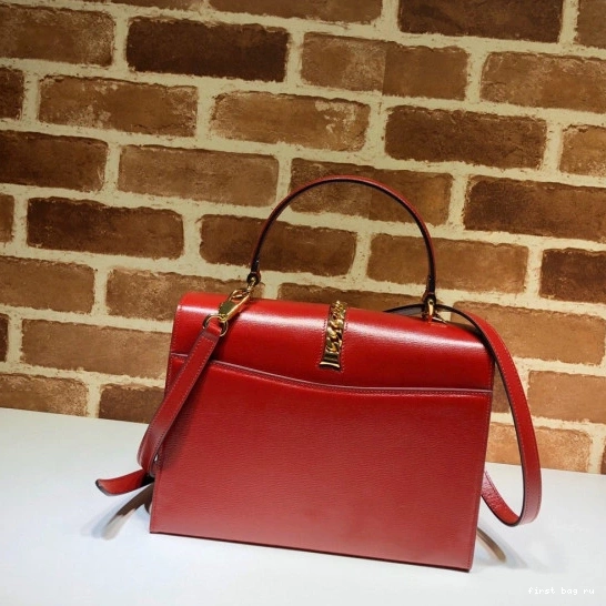 Firstbag ru Sylvie small 1969 handle bag top Gucci 0723